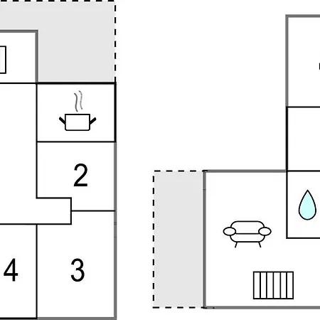 펜션 Cozy In Nykobing Sj With Kitchen *